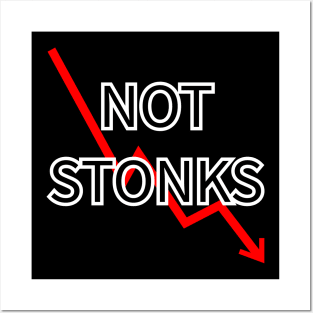 Not Stonks Bear Gang Posters and Art